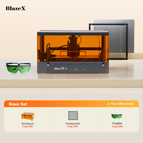BlazeX M3 Pro Laser Engraver & Cutter - 5W