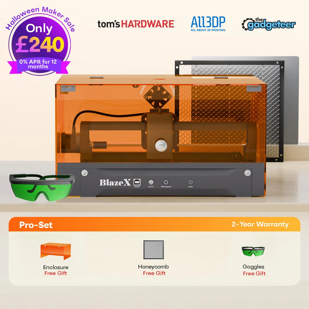 BlazeX M3 Pro Laser Engraver & Cutter