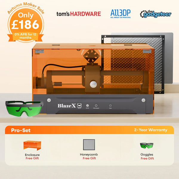 BlazeX M3 Pro Lasergravierer & -schneider