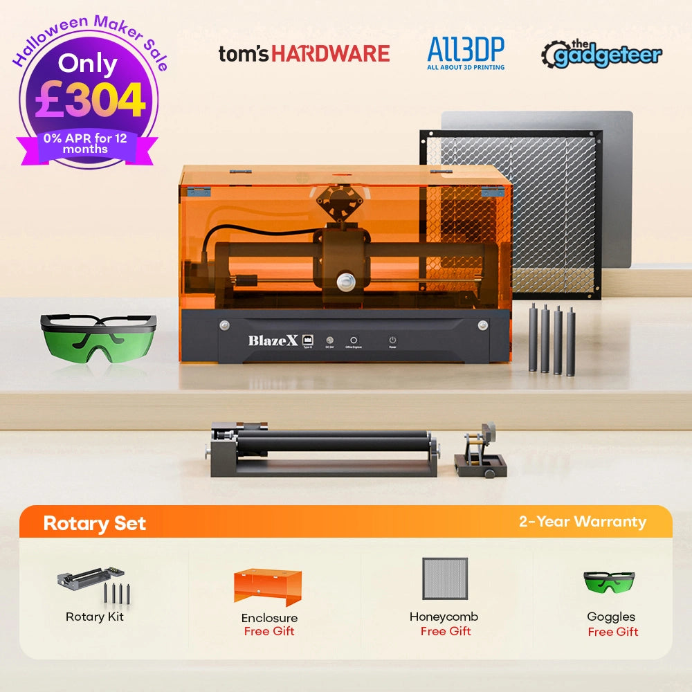 BlazeX M3 Pro Laser Engraver & Cutter