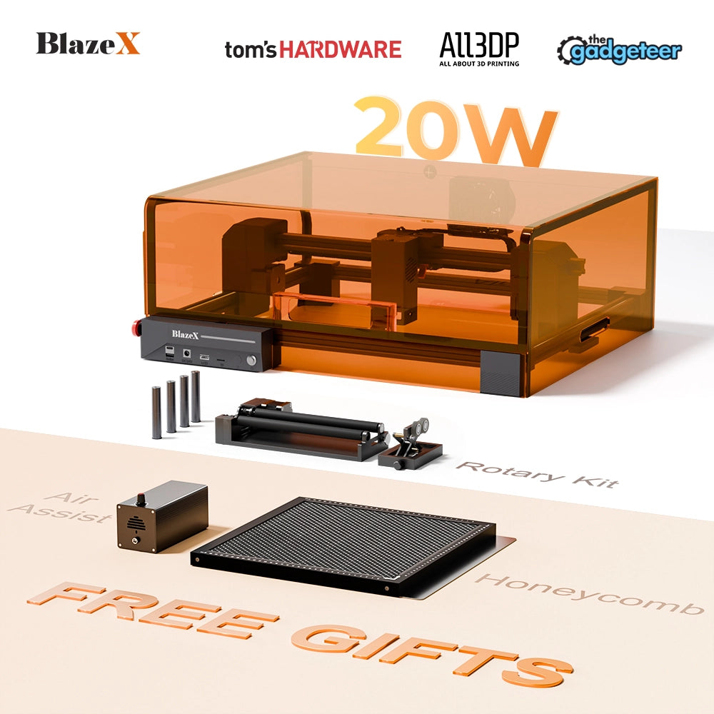 BlazeX M2 Pro Laser Engraver and Cutter