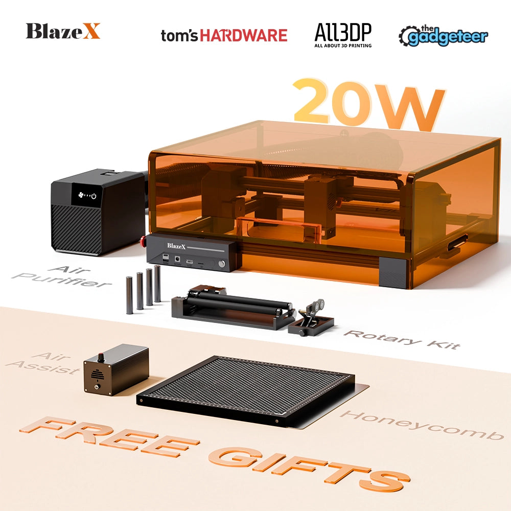 BlazeX M2 Pro Laser Engraver and Cutter
