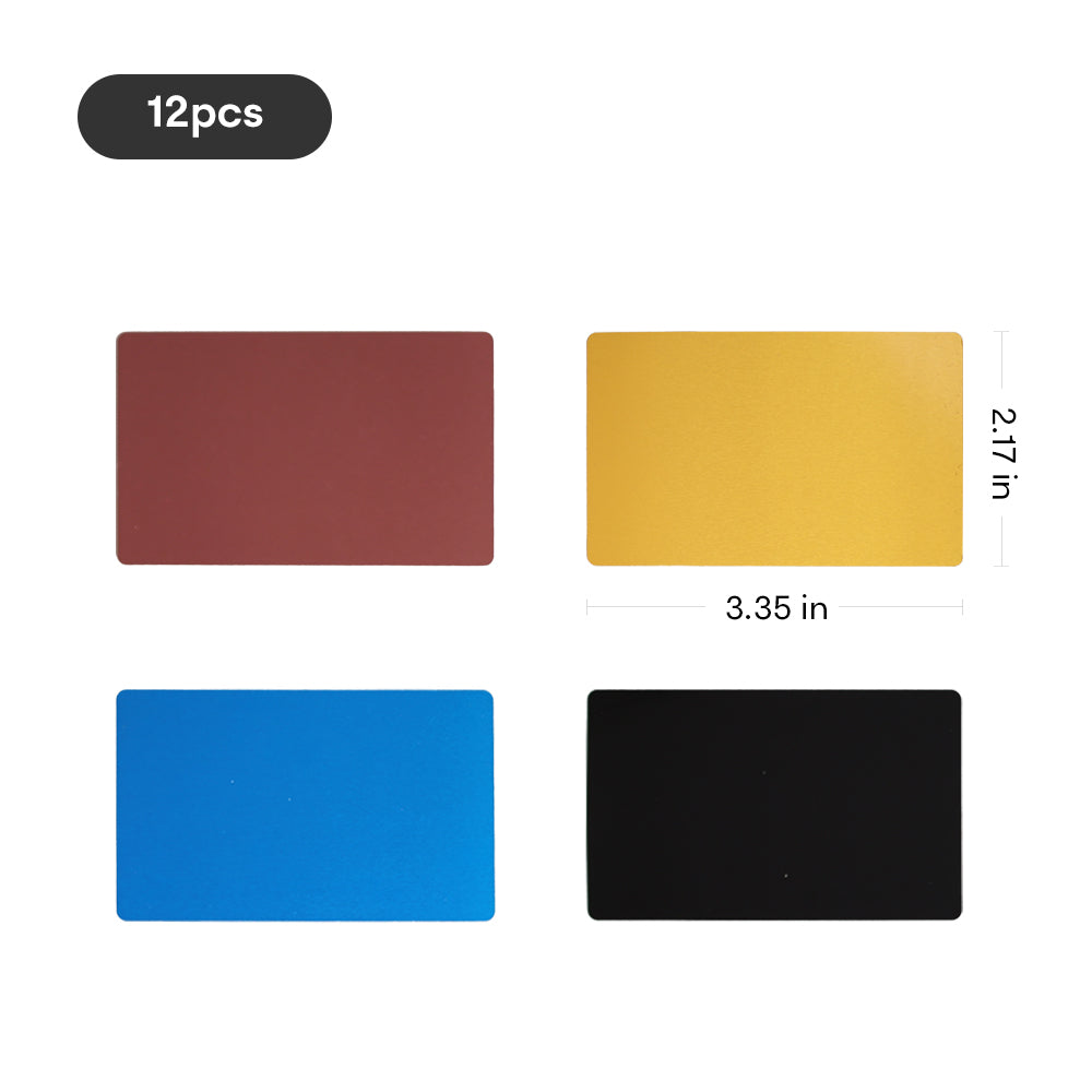 72 PCS DIY Engraving Material